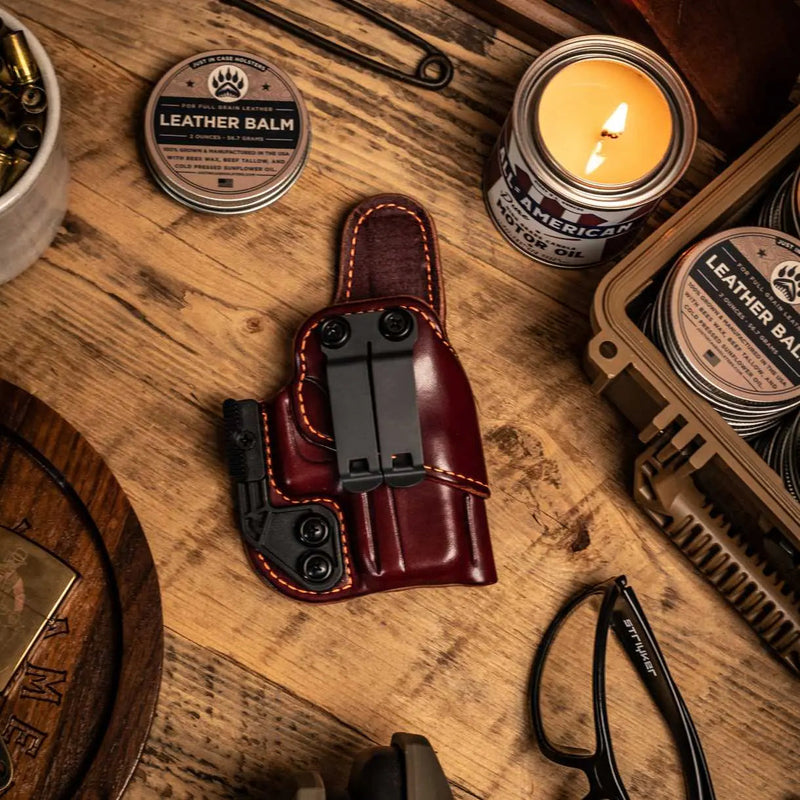 Insider IWB leather holster for a Glock 43X - Just In Case Holsters