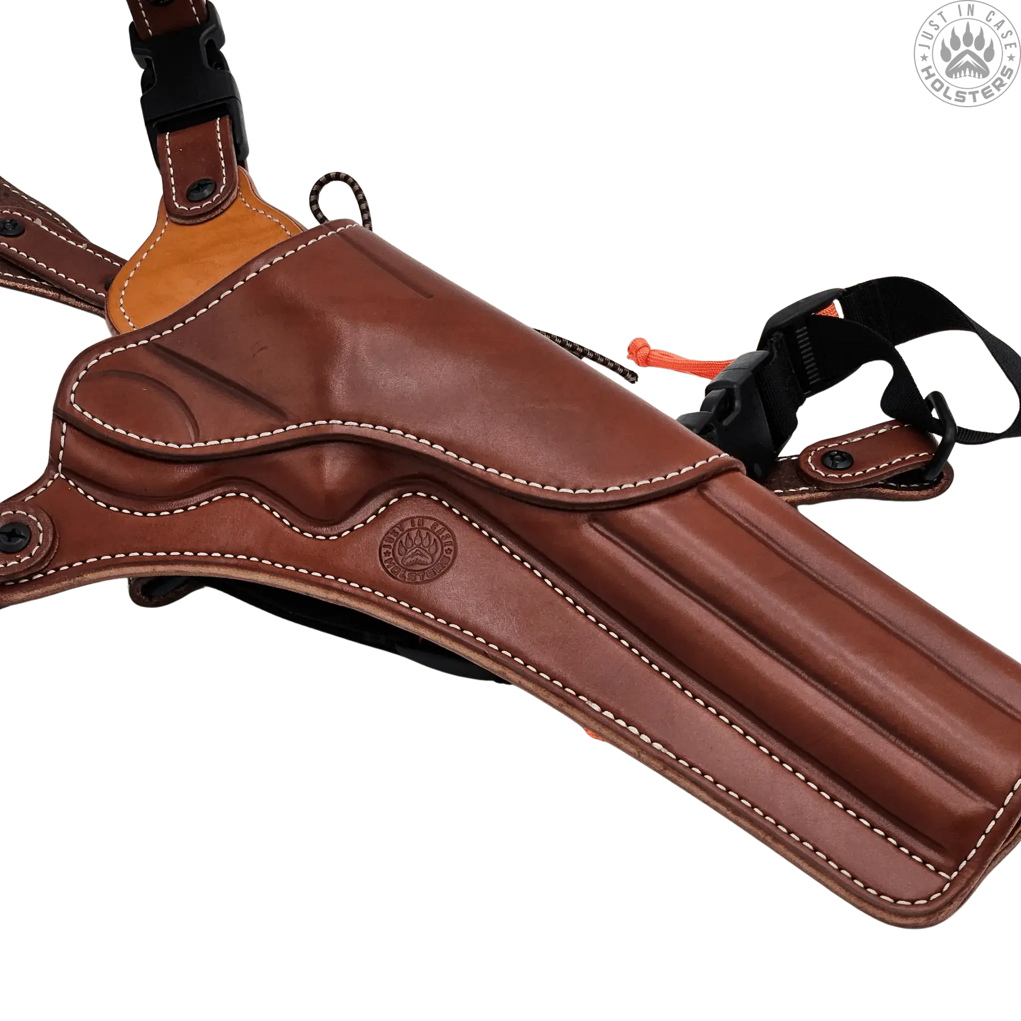 Leather Kodiak chest holster for an 8 3/8-inch Smith & Wesson Model 500 X-Frame revolver