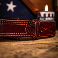 1.5" Fancy Stitch "Gun Fighter" Belt