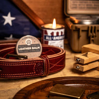 1.5" Fancy Stitch "Gun Fighter" Belt