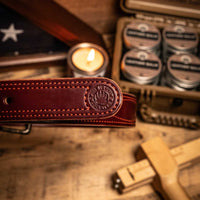 Double Thick Double Stitched Belts (1.5" width)