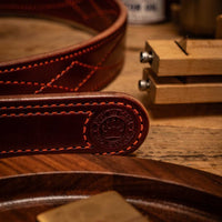 1.5" Fancy Stitch "Gun Fighter" Belt