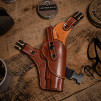 Add-On Kodiak Leather Chest Holster