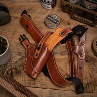 Kodiak Leather Chest Holster