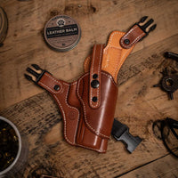 Add-On Kodiak Leather Chest Holster