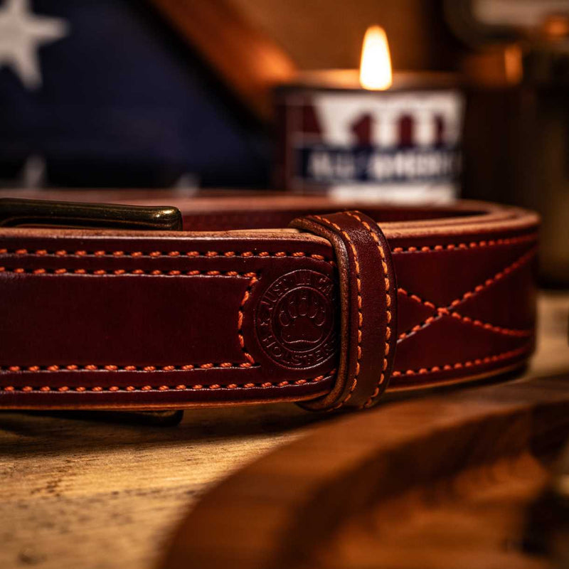 1.75" Fancy Stitch "Gun Fighter" Belt
