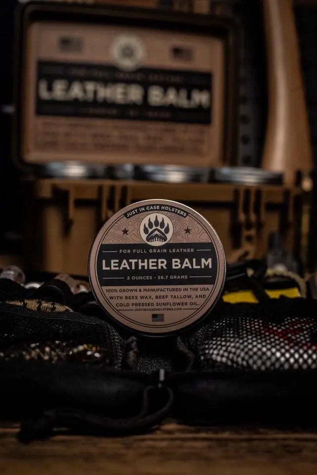 Leather Balm 100% made right here in the United States of America