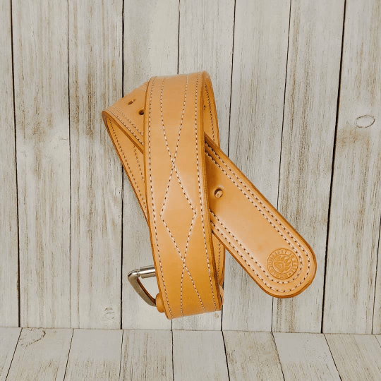 1.75" Fancy Stitch "Gun Fighter" Belt - Just In Case Holsters