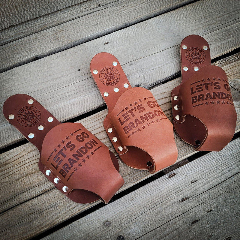 Let's Go Brandon Beer Bottle holster - Just In Case Holsters
